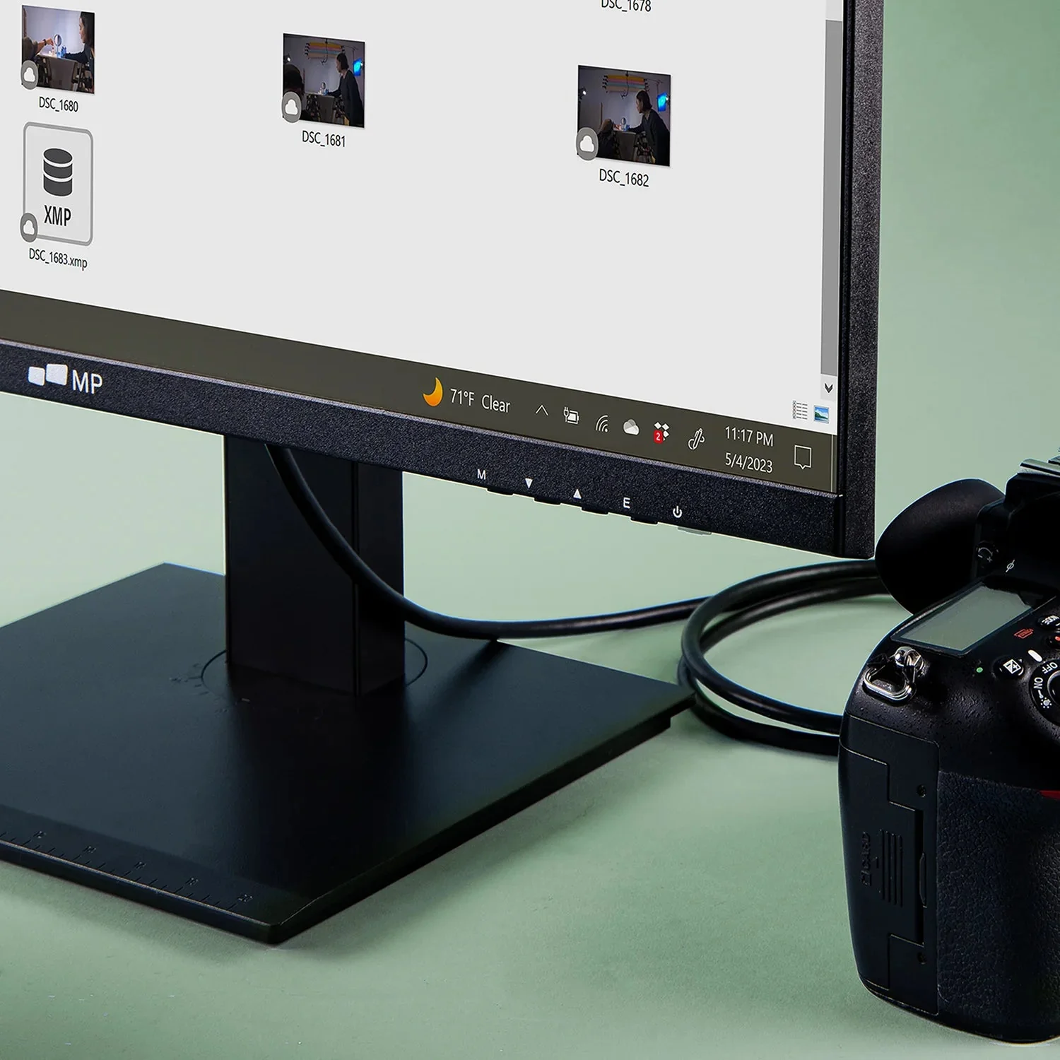 23.8" FHD Desktop Monitor - Image 10